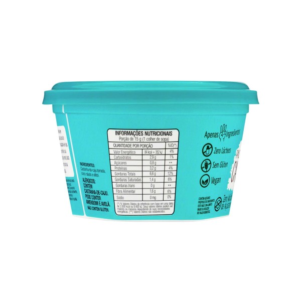Encontraproduto.com.br - Pasta de Castanha-de-Caju com Coco DaColônia Pote 200g