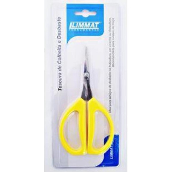 Encontraproduto.com.br - Tesoura De Uva 2 Lâminas 16cm 85g