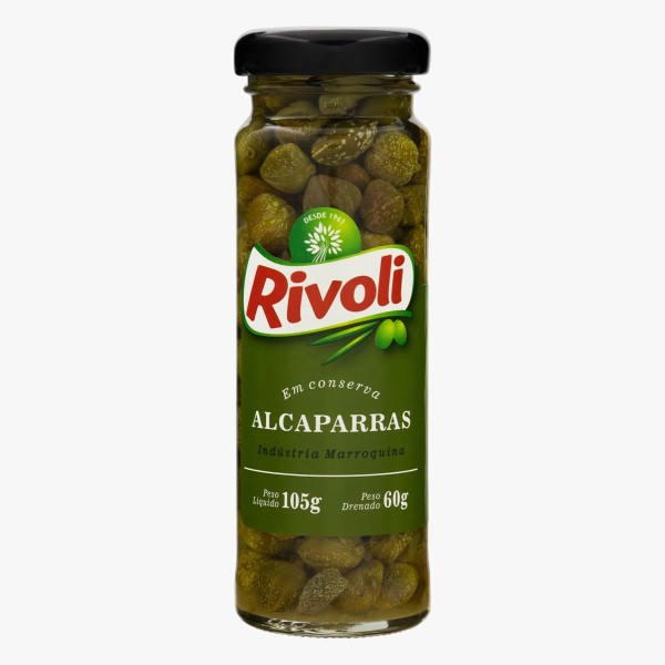 ALCAPARRAS CONSERVA RIVOLI VIDRO 60G