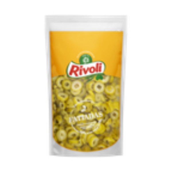 Encontraproduto.com.br - Azeitona Verde Rivoli Fatiada Sachê com 150g