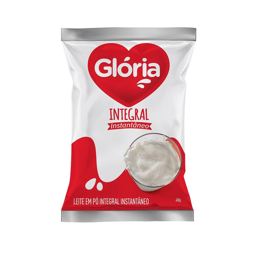 Leite Em Pó Integral Glória Sachê 360g