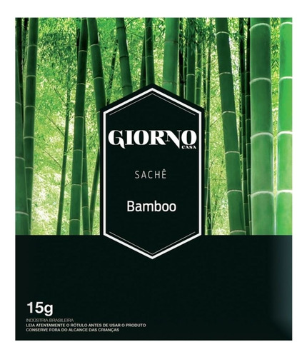 Sachê Perfumado Giorno Bamboo 15g