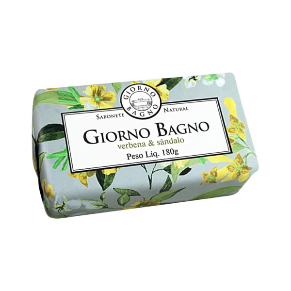 Encontraproduto.com.br - Sabonete Vegetal 180g Verbena e Sandalo - Giorno Bagno