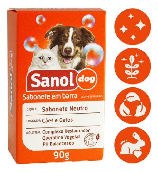 Sanol Sabonete Neutro 90g