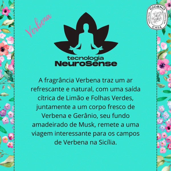 Encontraproduto.com.br - Aromatizador de Ambientes Giorno Casa Verbena