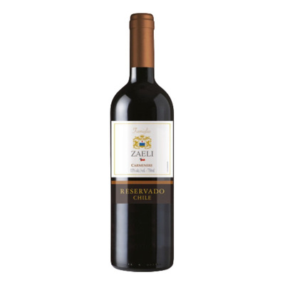 Vinho Tinto Chileno Reservado Zaeli Carmenere 750ml