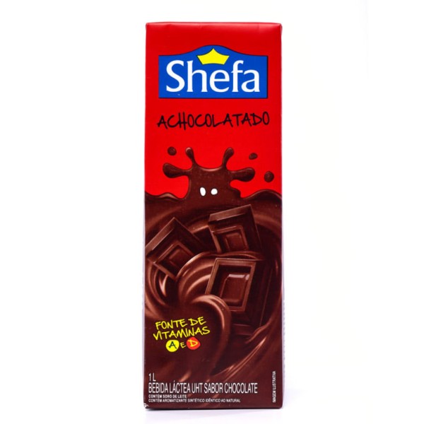 Bebida Láctea Shefa Chocolate 1l