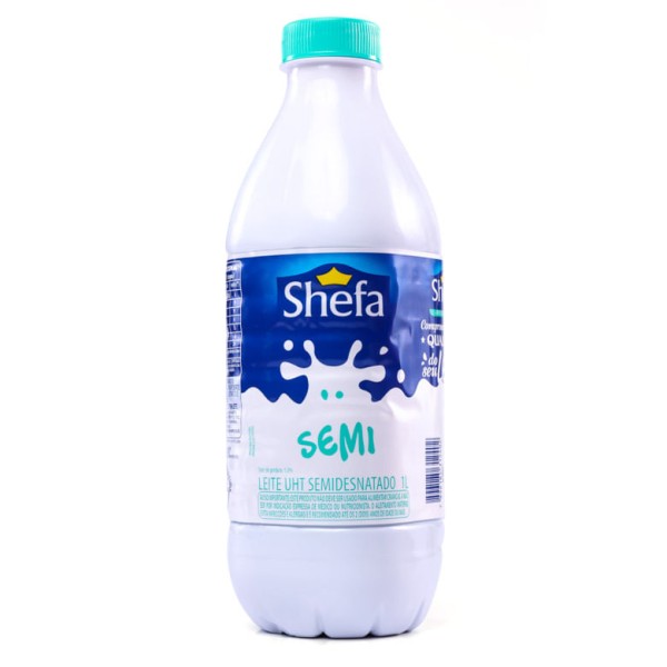 Encontraproduto.com.br - Leite Longa Vida Semidesnatado Shefa 1 Litro