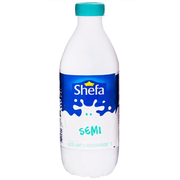 Encontraproduto.com.br - Leite Longa Vida Semidesnatado Shefa 1 Litro