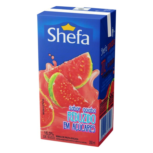 Encontraproduto.com.br - Bebida Mista Shefa Goiaba 200ml