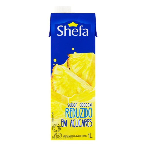Suco Néctar Abacaxi Shefa 1L