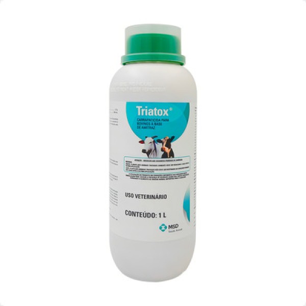 Triatox Pet 40ml MSD Sarnicida e Carrapaticida Cães