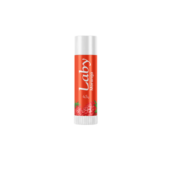 Encontraproduto.com.br - Protetor Labial Laby Morango Sensação Fps 15 4,5g
