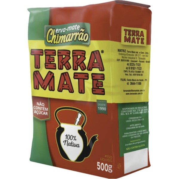 Encontraproduto.com.br - Erva Mate Terra Mate Chimarrão Pacote com 500g