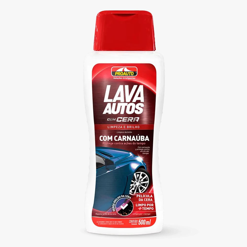 Encontraproduto.com.br - Lava Auto com Cera 500ml PROAUTO 262