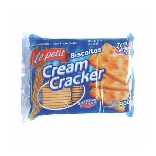 Encontraproduto.com.br - Biscoito Cream Cracker Le Petit 400g