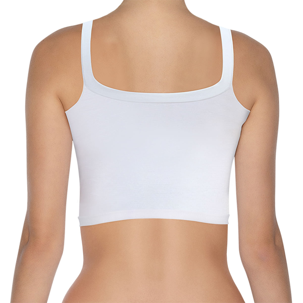 Encontraproduto.com.br - Cropped Hanes Multi-Way 5771 Branco - P