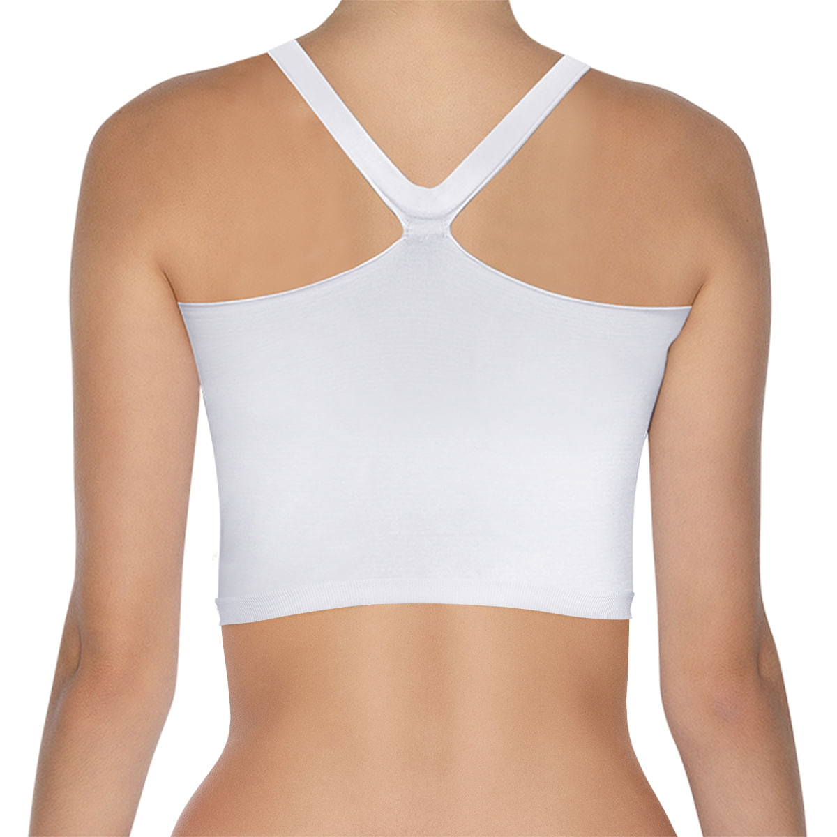 Encontraproduto.com.br - Cropped Hanes Multi-Way 5771 Branco - P
