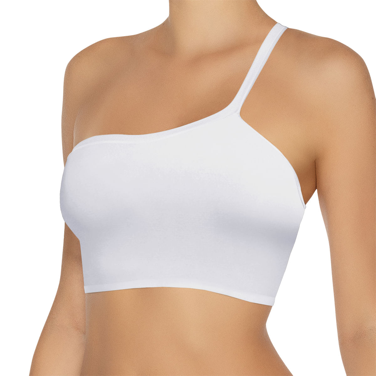 Encontraproduto.com.br - Cropped Hanes Multi-Way 5771 Branco - P