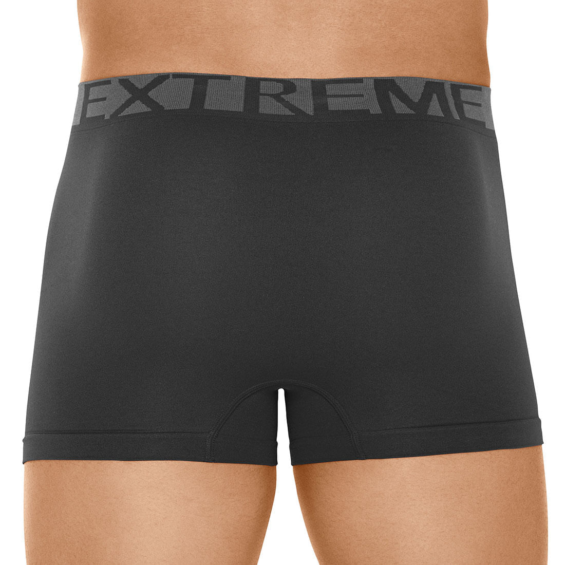 Encontraproduto.com.br - Kit 3 Cuecas Zorba Boxer Extreme Sport sem Costura Microfibra 836 Chumbo - P P Chumbo