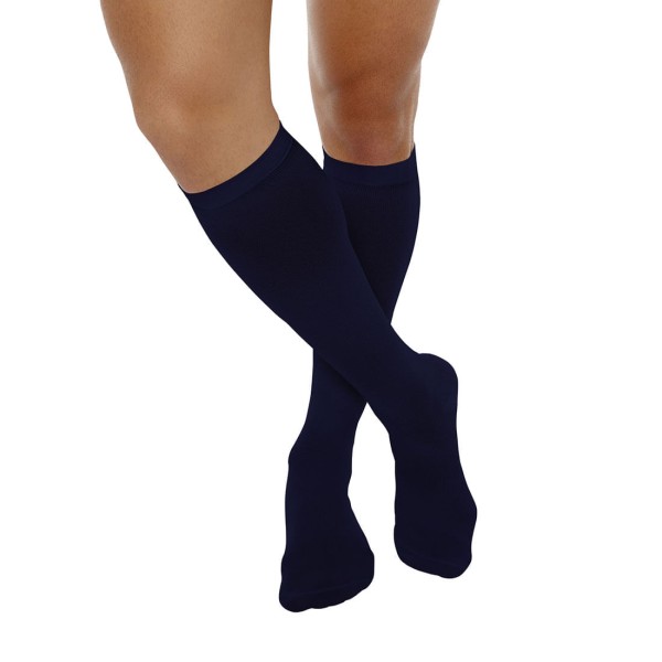 Encontraproduto.com.br - Meia 3/4 Kendall Masculina Media Compressão Azul