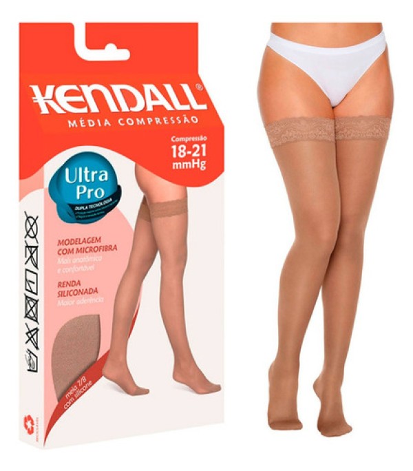Meia Kendall 7/8 Média Compressão Tamanho G