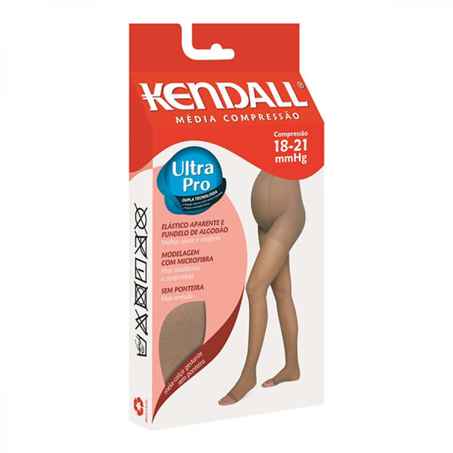 Meia-calça kendall média compressão gestante sem ponteira