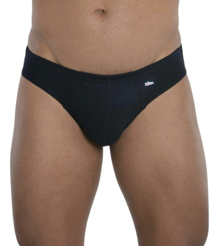 Cueca Zorba Masculina Adulto Em Algodão Antiga Slip Kit 3