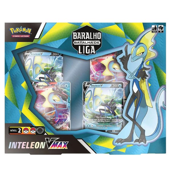 Encontraproduto.com.br - Pokémon Box Inteleon - Vmax Copag