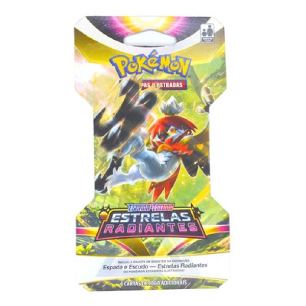 Encontraproduto.com.br - Pokemon EE10 Blister Unitario Estrelas Radiantes COPAG DA AMAZONIA