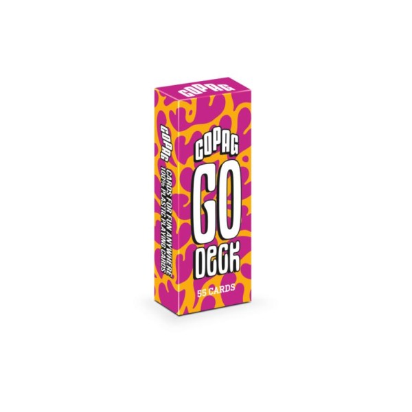 Encontraproduto.com.br - Jogo de Cartas - Baralho - Go Deck - PinkOrange - Copag
