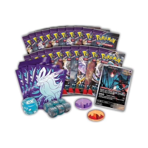Encontraproduto.com.br - Pokemon Box Com 36 Boosters Ev5 Forças Temporais Copag
