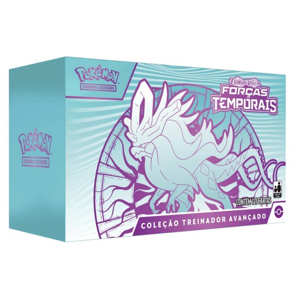 Encontraproduto.com.br - Pokemon Box Com 36 Boosters Ev5 Forças Temporais Copag
