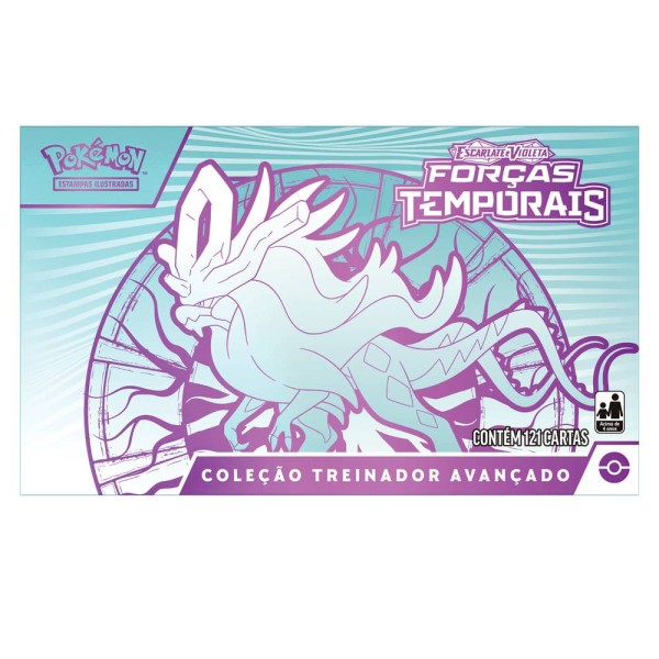 Encontraproduto.com.br - Pokemon Box Com 36 Boosters Ev5 Forças Temporais Copag