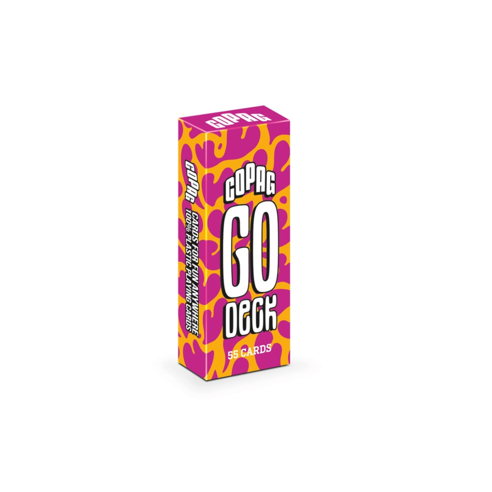 Baralho Go Deck Rosa E Amarelo - Coracao Copag