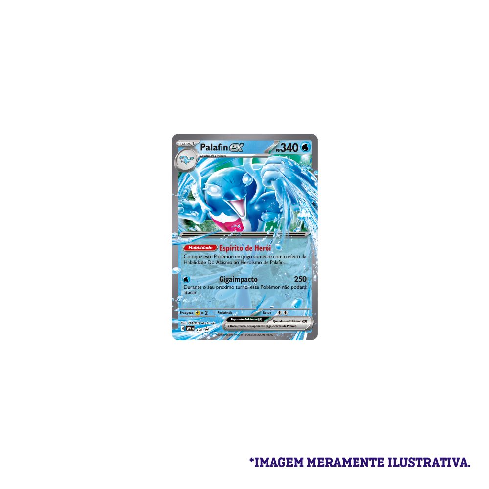 Pokémon Box TCG Palafin Ex - Copag