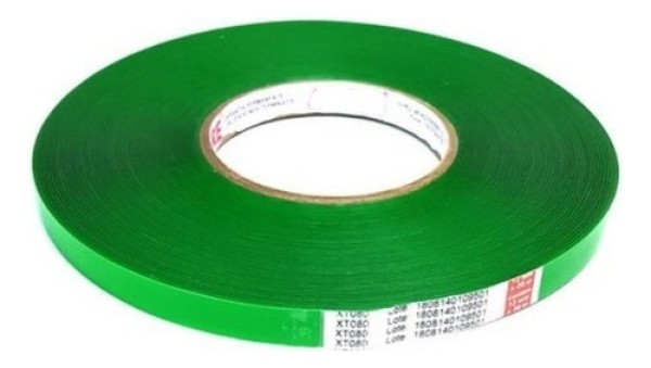 Fita Dupla Face Massa Acrílica Transparente XT100 9mm x 20m Adere