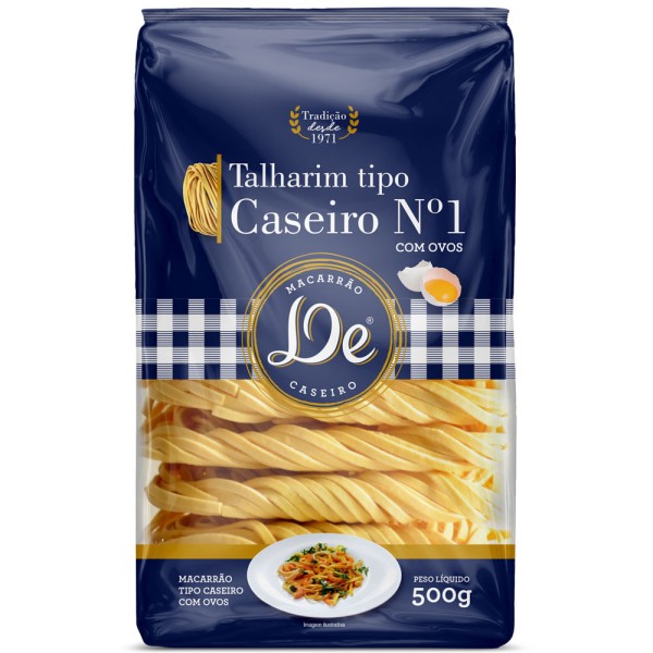 Encontraproduto.com.br - Macarrão Talharim De com Ovos Nº 1 500g