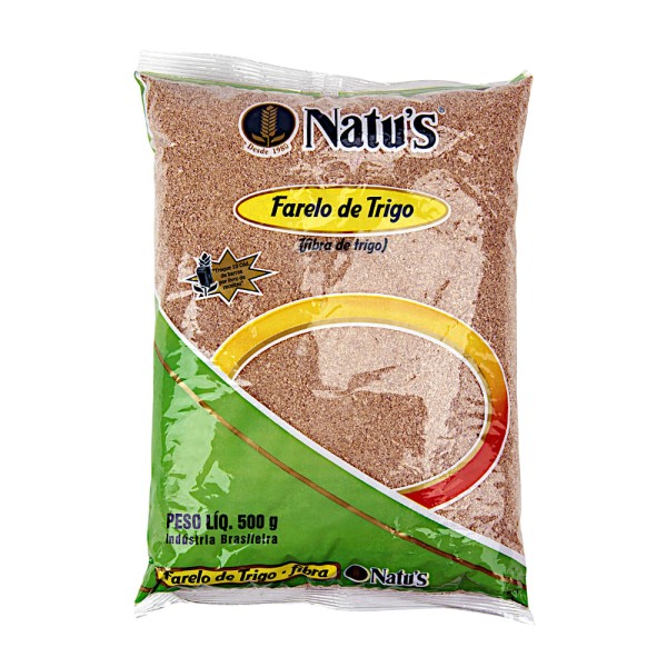 Encontraproduto.com.br - Farelo de Trigo Natus Pacote com 500g