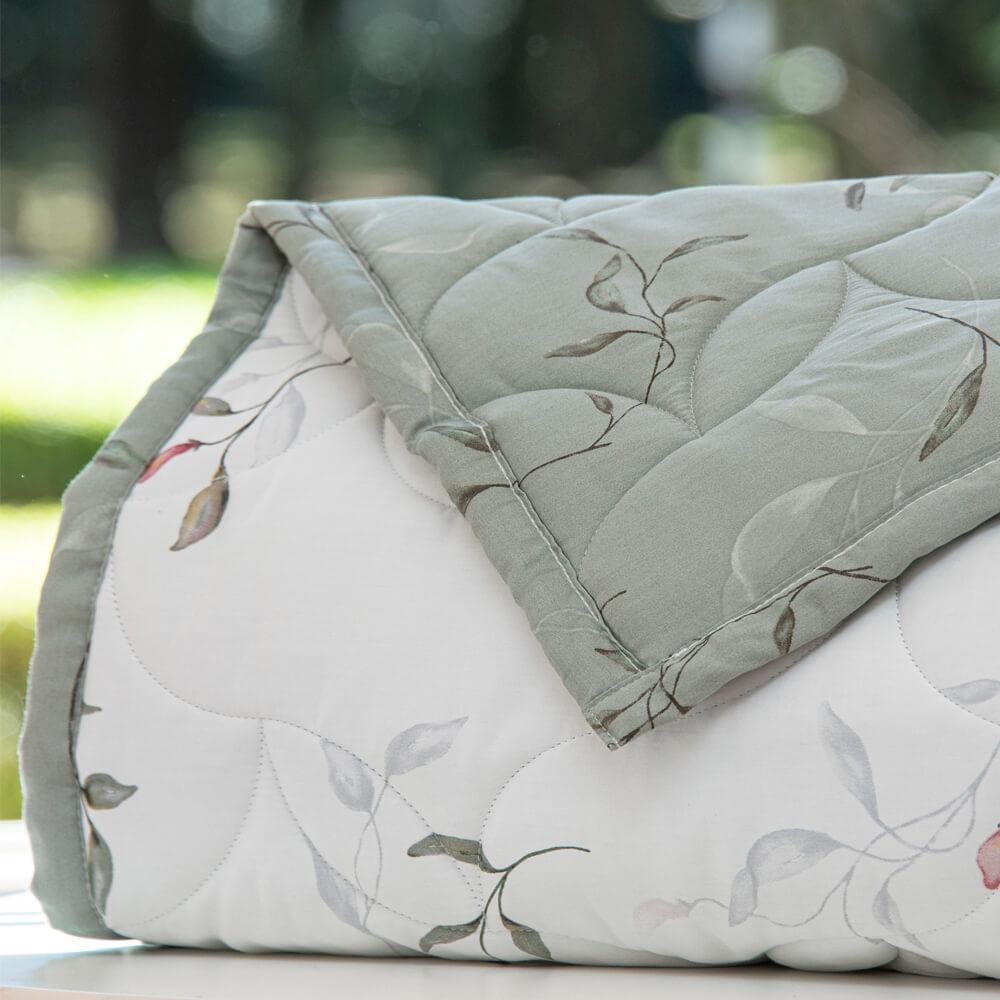 Encontraproduto.com.br - Colcha Matelassê Flora
