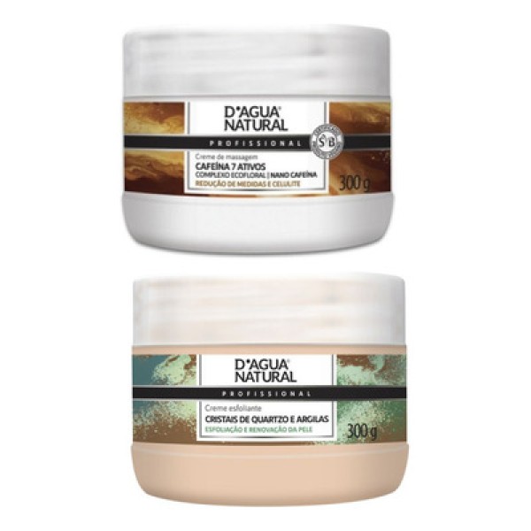 Encontraproduto.com.br - Creme de Massagem Dagua Natural Cafeína 7 Ativos 300g