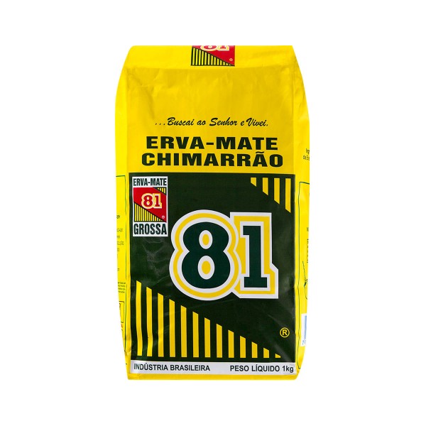 Erva-mate 81 Grossa Pacote 1kg