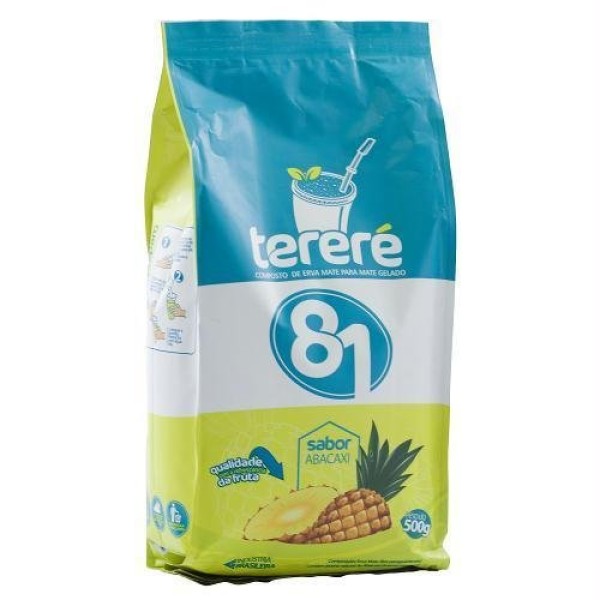 Erva Mate Tereré sabor Abacaxi 81 500g