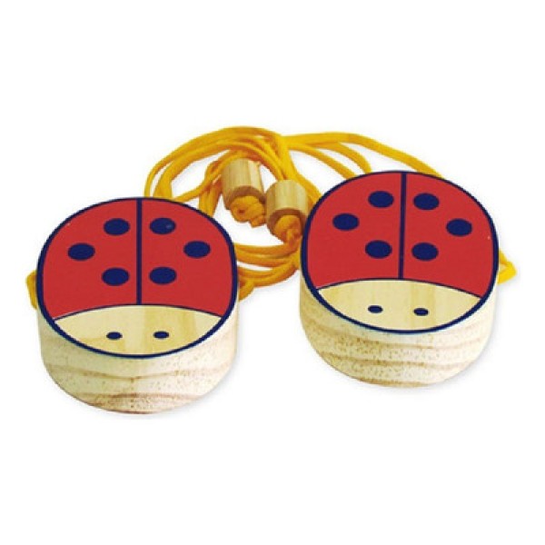Encontraproduto.com.br - Toc-toc Joaninha - Wood Toys