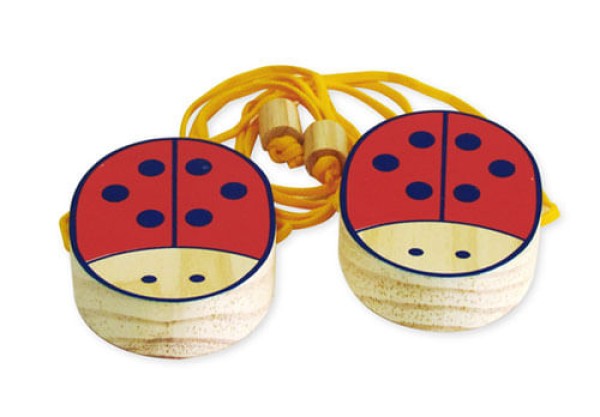 Encontraproduto.com.br - Toc-toc Joaninha - Wood Toys