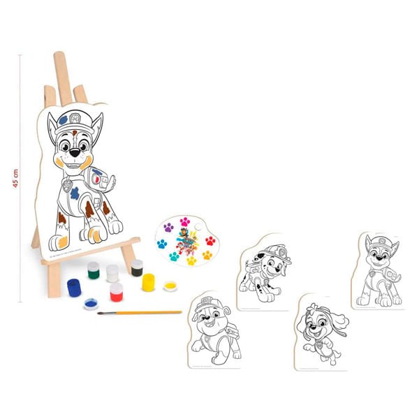 Encontraproduto.com.br - Kit de Pintura Patrulha Canina - Nig Brinquedos NIG