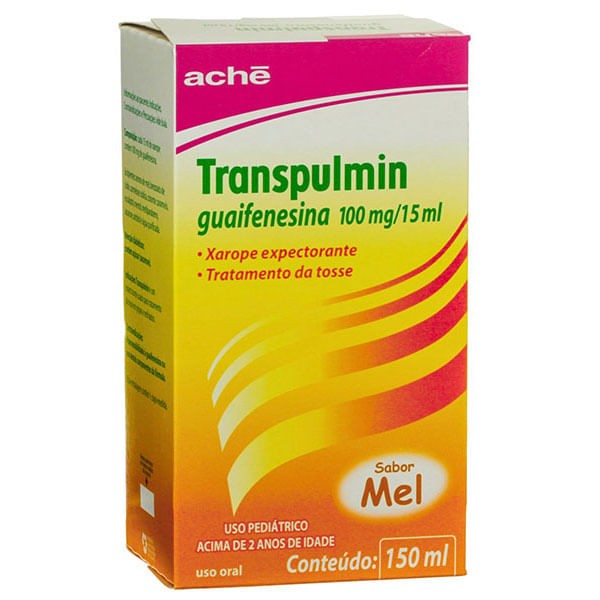 Encontraproduto.com.br - Transpulmin 6,667mg Xarope Infantil 150ml