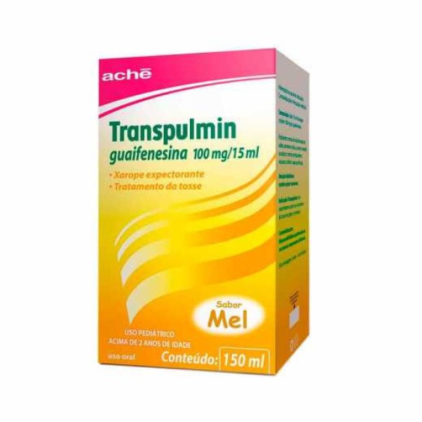 Encontraproduto.com.br - Transpulmin 6,667mg Xarope Infantil 150ml
