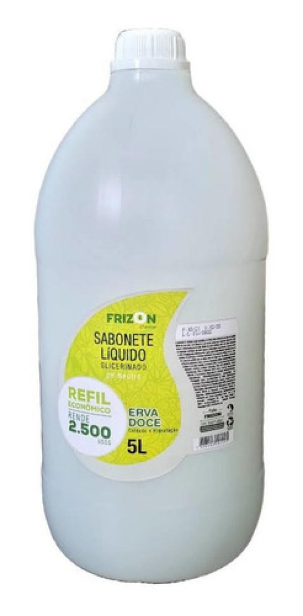 Sabonete Líquido Frizon Erva Doce 5 Litros