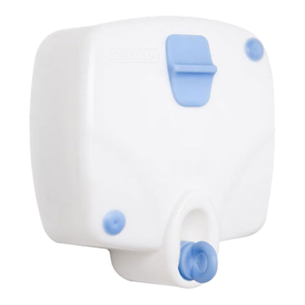 Encontraproduto.com.br - Varal De Parede Com Corda De 5m Branco Rotoflex 1 Secalux